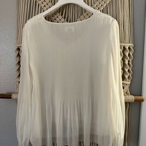 Aritzia Wilfred ivory blouse, size small